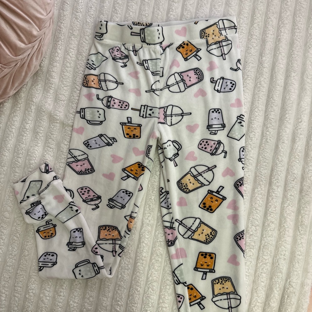 Cute Ice Cream Print Pajama Pants